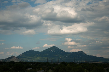 View of the mountain Mashuk. Caucasus
