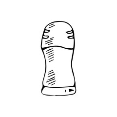 deodorant vector sketch