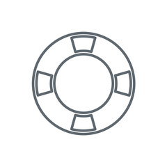 life buoy, icon isolated