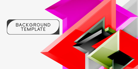 Geometric minimal design background