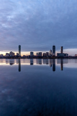 Boston at sunrise
