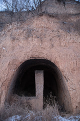 Obraz premium Abandoned Folk house in Shanxi China