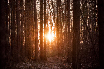 zachód słońca © kolorowekadry