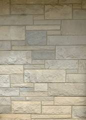 cut stone wall