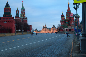 red square in moscow