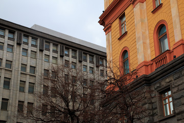 old building in the city