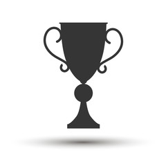 Trophy icon Vector Illustration