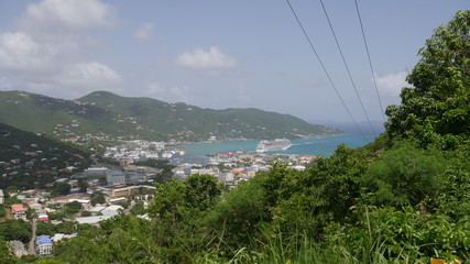 Fototapeta premium A View of Tortola, British Virgin Islands