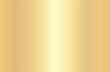 Realistic gold gradient texture. Shiny golden metal foil gradient. Vector illustration