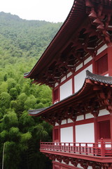 jin'e temple in Ningbo China