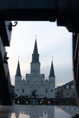 Cannon at Jackson Square in New Orleans, LA