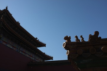 Fototapeta na wymiar Forbidden City in China