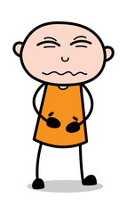 Acidity - Cartoon thief criminal Guy Vector Illustration