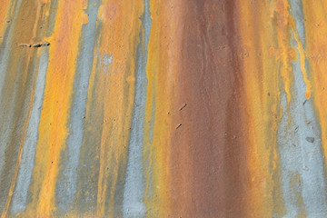 Rusty texture and iron