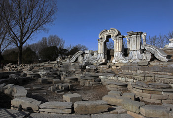 Old Summer Palace in beijing