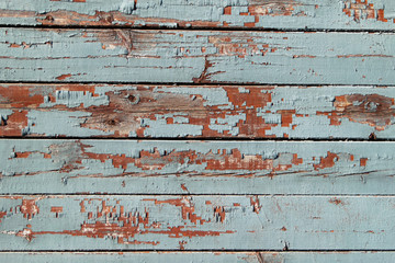 Fototapeta na wymiar Boards texture with peeling paint old