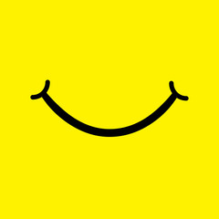 Smile Vector Template Design Illustration