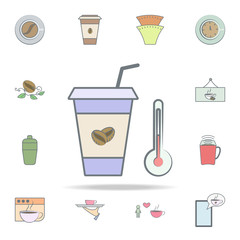 hot coffee icon. coffee icons universal set for web and mobile