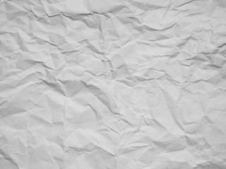 crumpled white paper