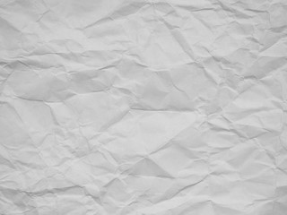 crumpled white paper