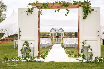 Wedding venue decorations