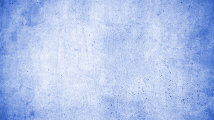 Blue wall with concrete texture as a background