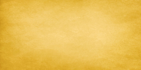 Gold wide grunge vintage paper.