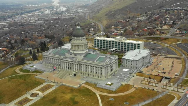 Utah State Capitol Building built in 1916