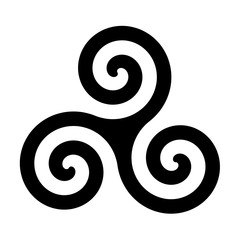 Triskelion symbol icon