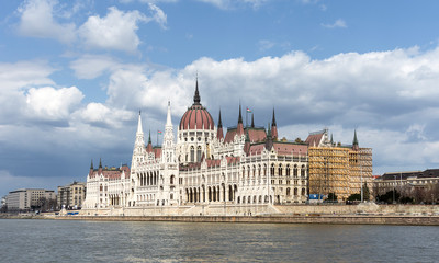 Fototapeta premium hungarian parliament in budapest