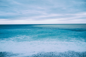 Storm in Nice, Alpes maritimes, France