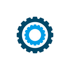 Industrial icon logo design template