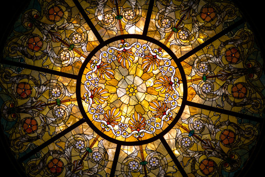 A Stained Glass Dome
