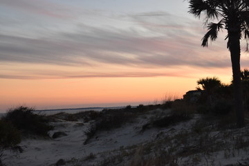 beach sunset