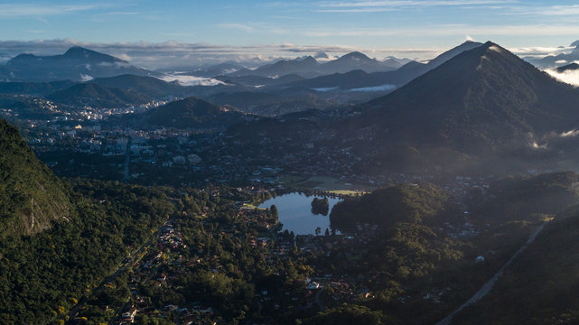 lake in mountains
