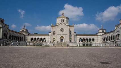 Fototapeta premium famous graveyard in milan