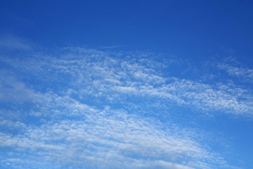 Naklejka na ściany i meble air on blue sky, clear weather day background