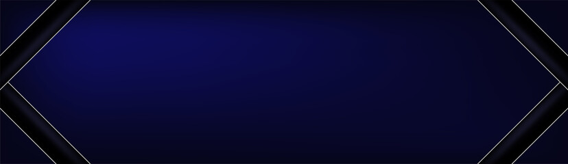 Abstract blue background in premium indian style. Template design for cover, business presentation, web banner, wedding invitation and luxury packaging. Vector illustration with golden border.