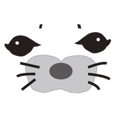 あざらしの顔 © 川崎市民団体Coaクラブ