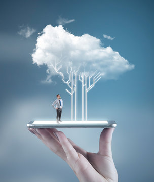 Cloud smartphone circuit