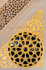 Ottoman marble carving art detail