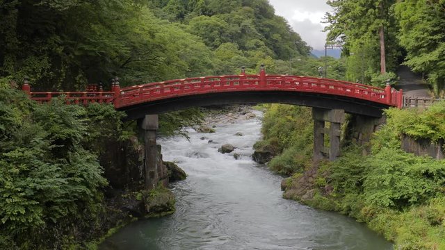 Japanese traditional bridge Shinkyo