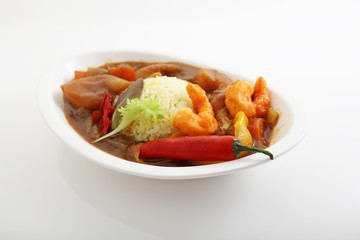 おいしそうなカレーライス