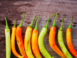 concept chili peppers background