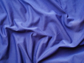 old blue silk fabric background