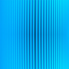 Cool blue colored striped 3d lines simple & sparse background. Ideal for brochure & flyer cover template, layout.