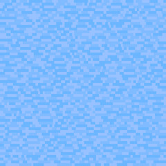 simple mosaic repeatable texture. blue background. vector seamless pattern