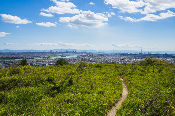 小山からの眺め　高砂市