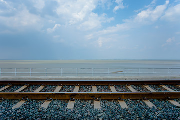 Thailand, Alphabet, Architectural Column, Blue, Bridge - Built Structure