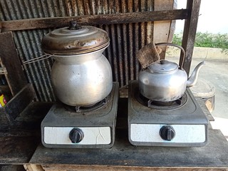 Antique kitchen equipment In rural areas of Thailand18